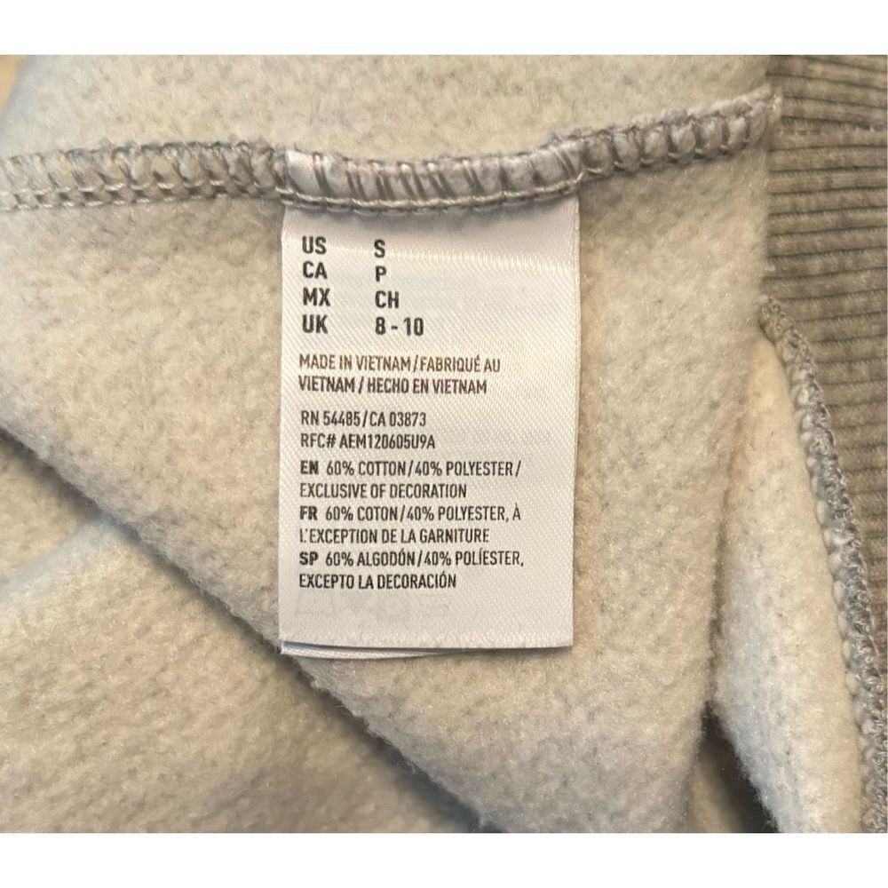 Americaneagle Gray Sequin Penguinsweatshirt - image 8